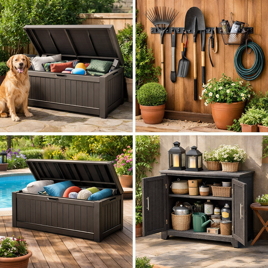 Smart Outdoor Storage Ideas That Keep Your Backyard Organized