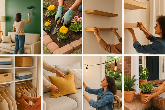 Transform Your Space: 7 Easy Home & Garden Updates You Can Do This Weekend