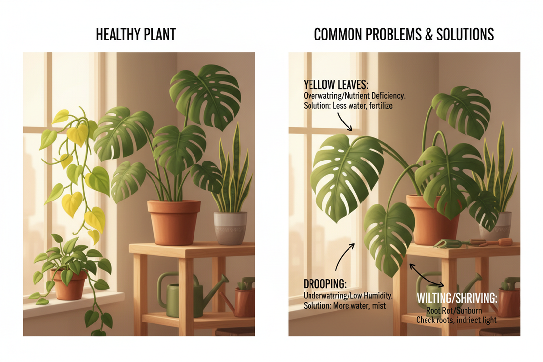 Troubleshooting Common Indoor Plant Problems