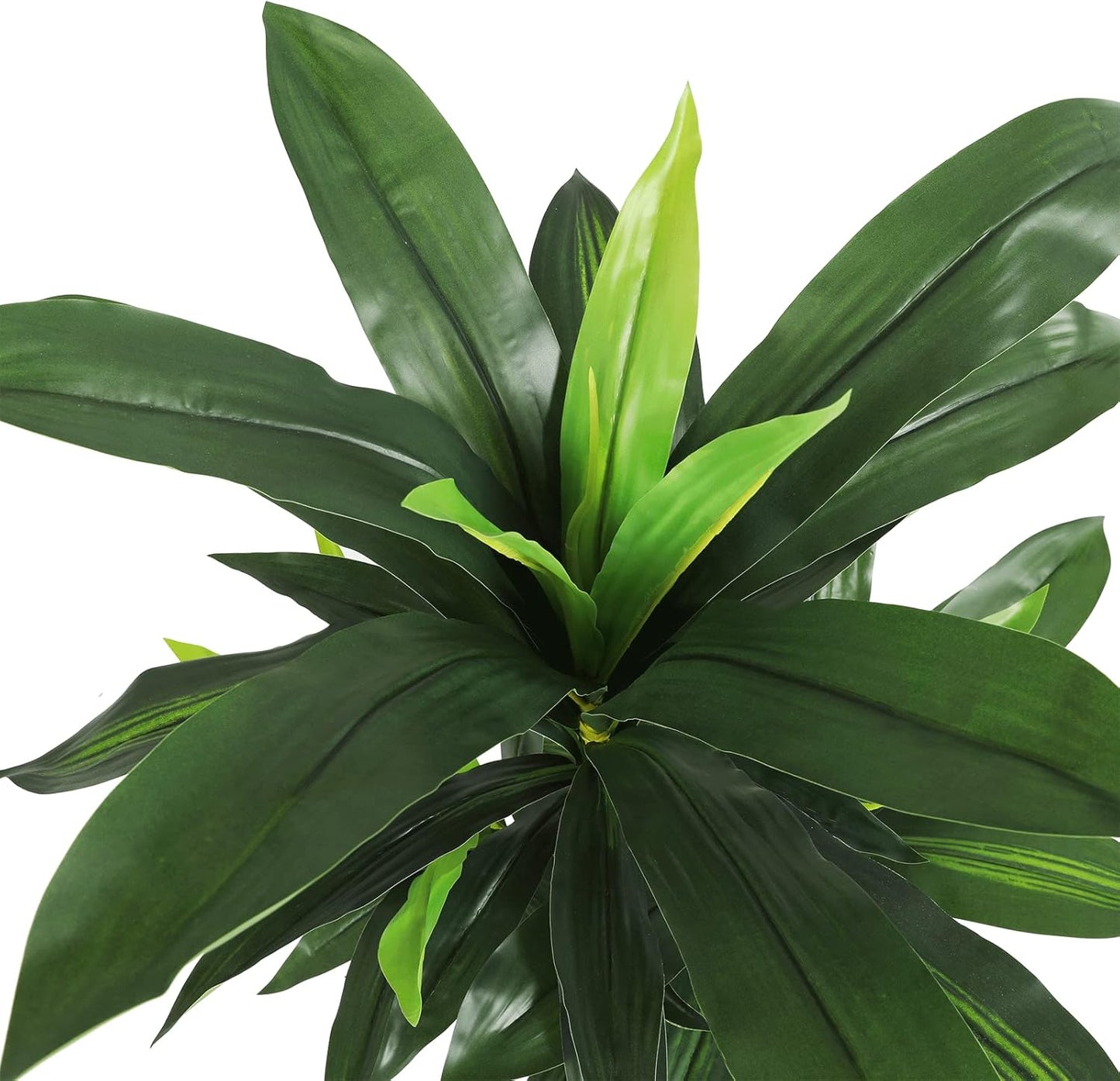 VIAGDO Dracaena Silk Plant Artificial 4ft Faux House Plants Evergreen Dracaena Marginata Fake Yucca Palm Trees in Pot Realistic Dragon Tree for Living Room Home Office Decor Indoor Outdoor