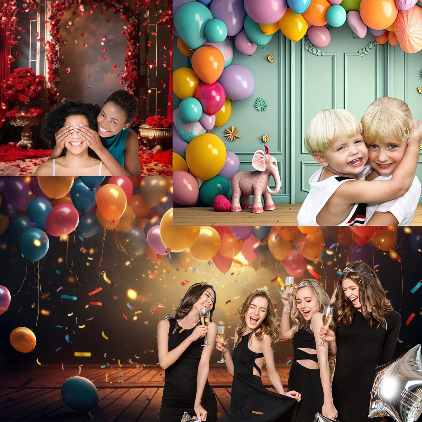 Outer Space Aquarium Background Fantasy Alien Planet Nebula and Galaxies Terrarium Background Stars Nebula Atmosphere Fish Tank Background Outer Space Reptile Tank Background 60x24in