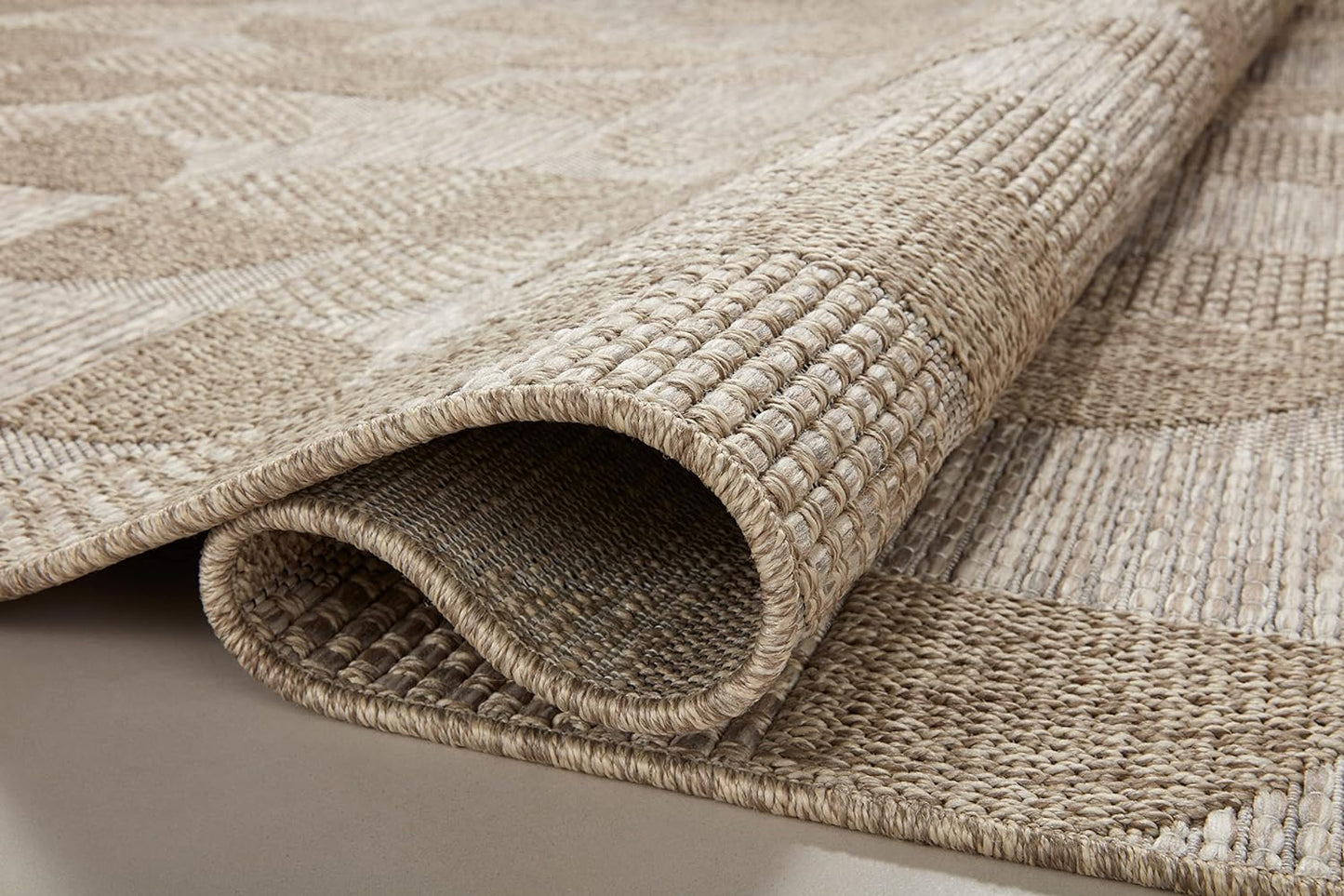 Loloi Dawn Collection Indoor/Outdoor DAW-08 Beige 2'-3" x 7'-7" Runner Rug
