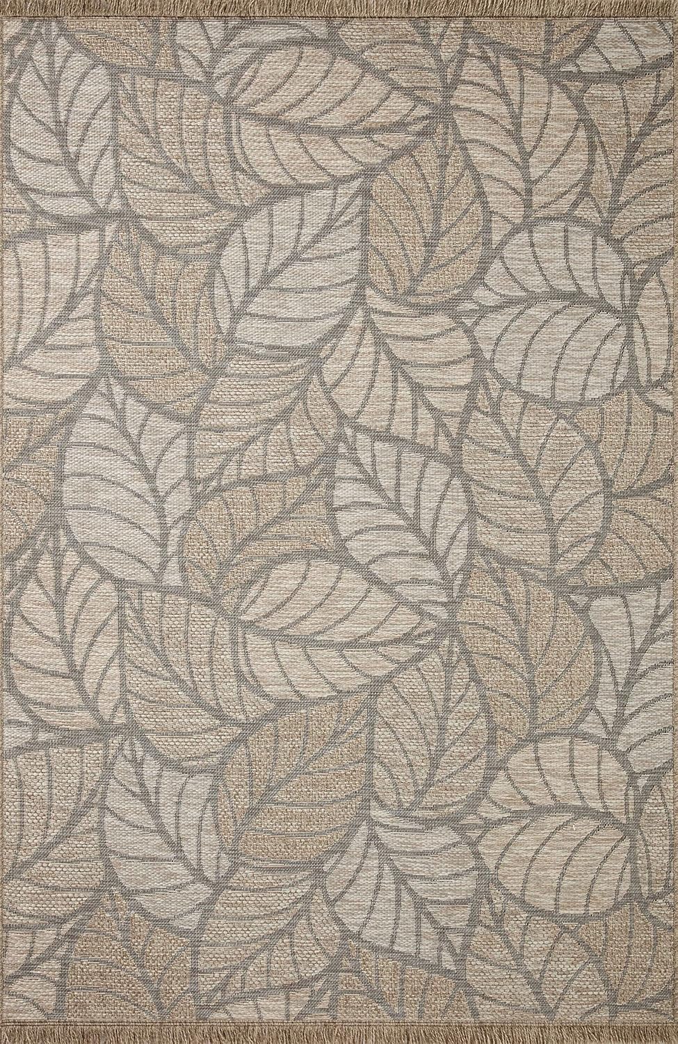 Loloi Dawn Collection Indoor/Outdoor DAW-05 Taupe 7'-8" x 10' Area Rug