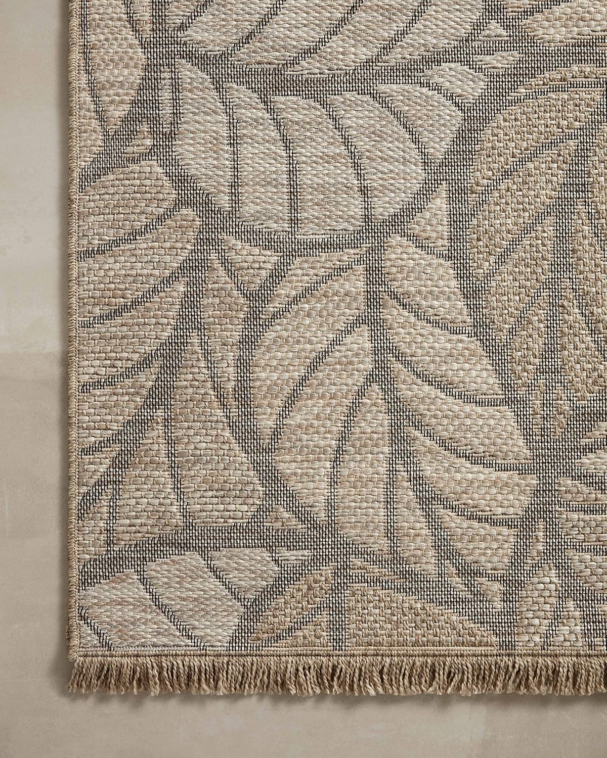 Loloi Dawn Collection Indoor/Outdoor DAW-05 Taupe 8'-10" x 12'-2" Area Rug